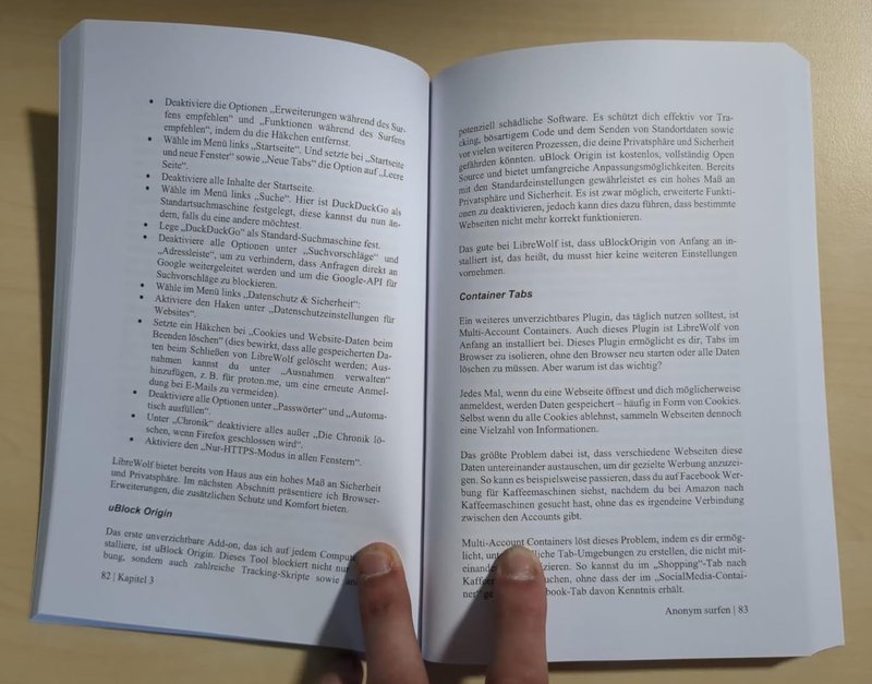 Anton D. mit Das Privacy Handbuch